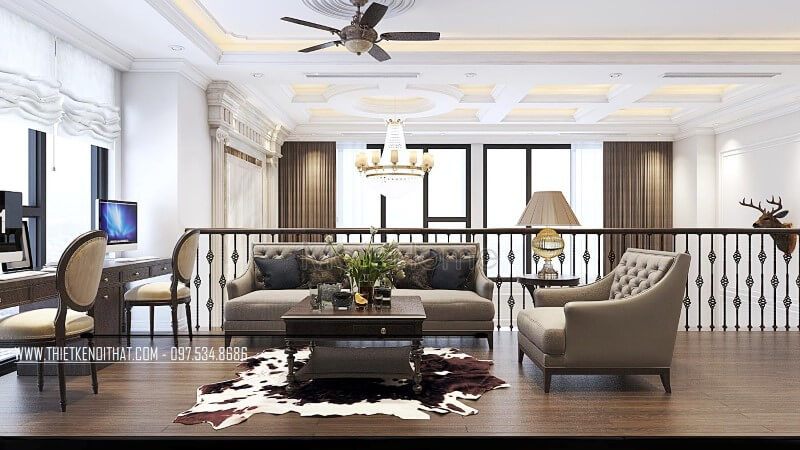 Kiểu mẫu bàn trà gỗ óc chó hiện đại, tinh tế sẽ tạo nên một không gian đẹp đẽ.