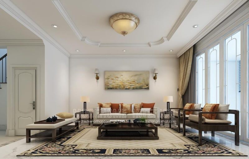 Những người thích nét đẹp cổ xưa không nên bỏ qua mẫu thiết kế Sofa ấn tượng này.